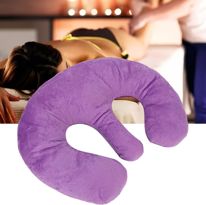 DOACT Chest Pillow Support Pillow SPA MassChest Wrinkle Pillow Pillow For Massage Table Beauty Salon Support Pillow Spa Massage Chest Pillow Cushion Dark Coffee Pillow - Image 2