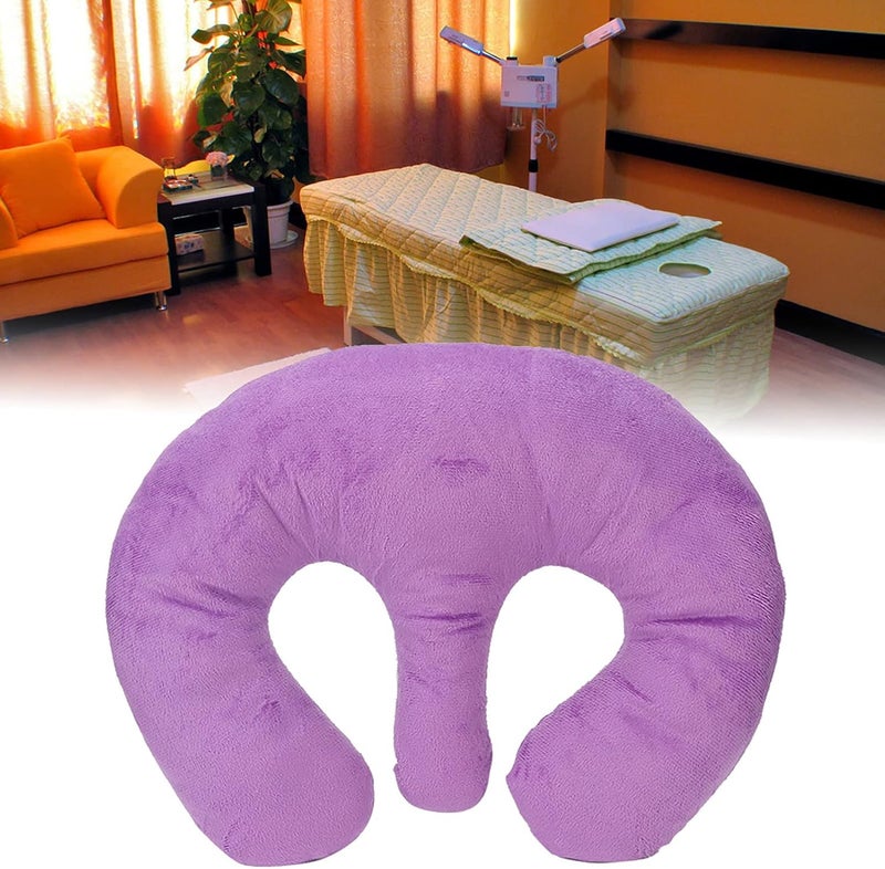 DOACT Chest Pillow Support Pillow SPA MassChest Wrinkle Pillow Pillow For Massage Table Beauty Salon Support Pillow Spa Massage Chest Pillow Cushion Dark Coffee Pillow - Image 4