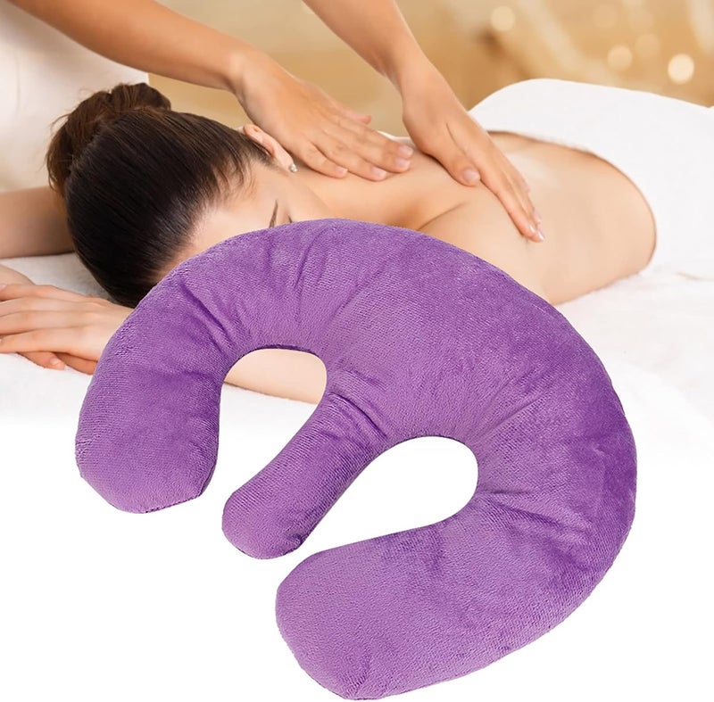 DOACT Chest Pillow Support Pillow SPA MassChest Wrinkle Pillow Pillow For Massage Table Beauty Salon Support Pillow Spa Massage Chest Pillow Cushion Dark Coffee Pillow - Image 5