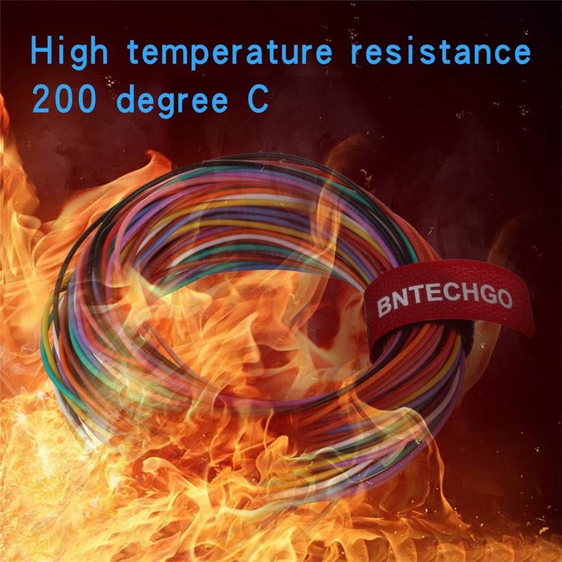 BNTECHGO 24 Gauge Silicone Wire Kit 10 Color Each 10 ft Flexible 24 AWG Stranded Tinned Copper Wire - Image 4