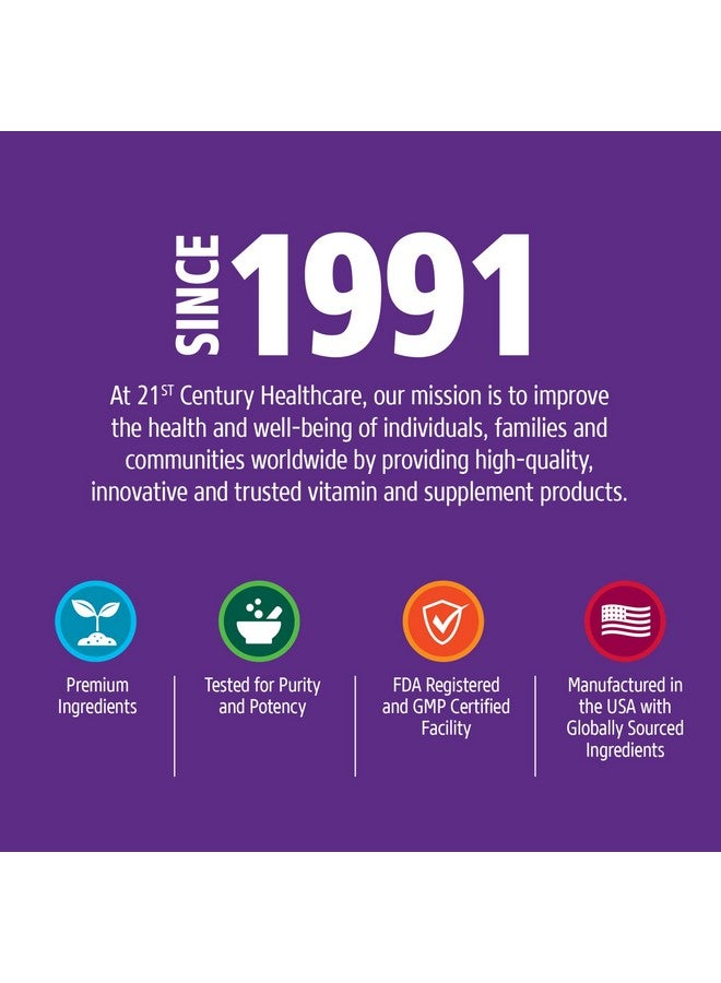 21st Century Papaya Enzyme Chewable (100 Count), Papaya & Pineapple Digestive Enzymes for Gut Health, Tropical Flavor, Non-GMO, Gluten-Free, No Added Salt, Yeast, Artificial Flavors - Image 5