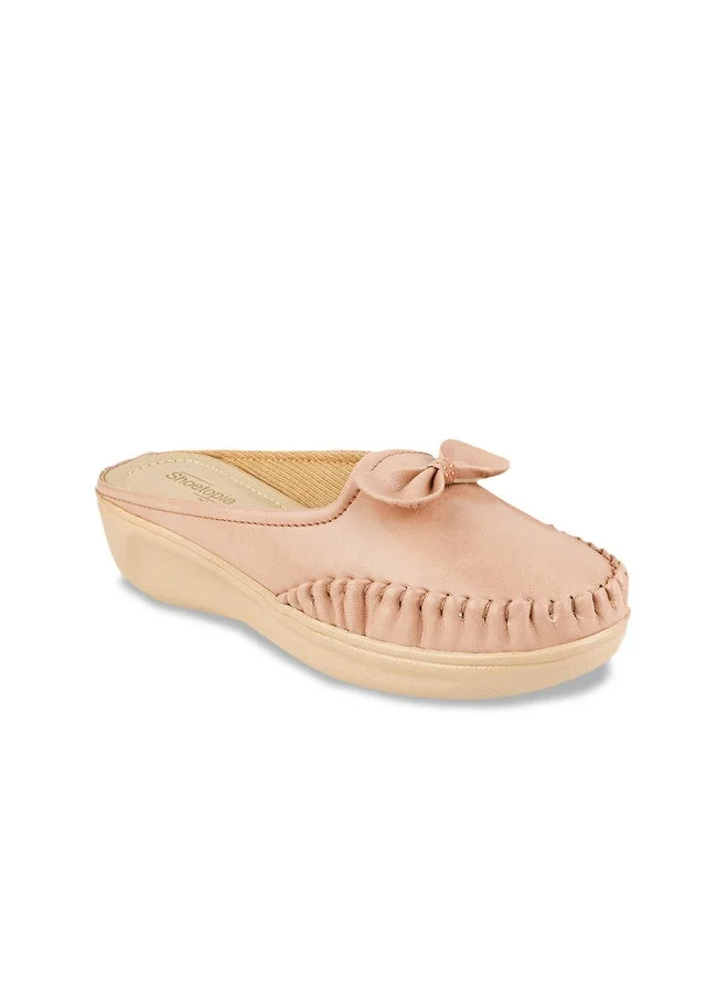 شوتوبيا Shoetopia Upper Bow Detailed  Slip-On Loafers for Women & Girls