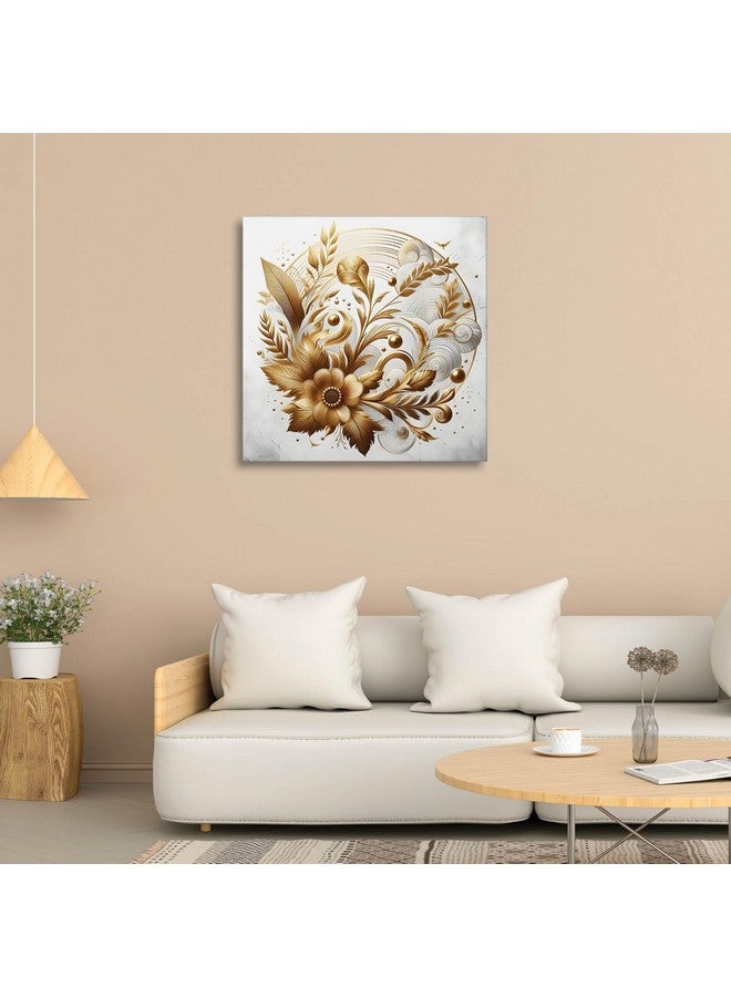 RANDOM Modern Art Canvas Painting Home Décor Wall Painting With Frame For Living Room, Office (RAC-1842) - Image 4