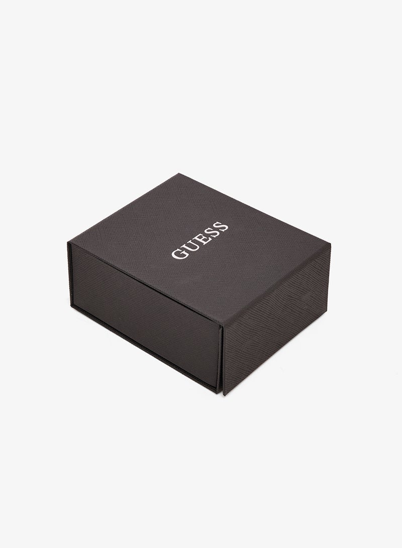 GUESS Heart Lock Stud Earrings - Image 3