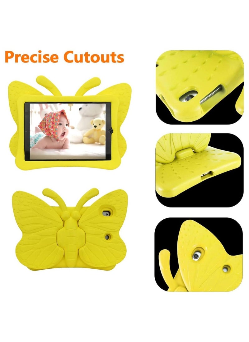 iPad 10.2 Case for Kids, iPad 8th 2020 Case, 3D Cute Cartoon Butterfly Cover Non-Toxic EVA Foam Wings Kickstand Kid-Proof Shockproof Bumper Girl Boy Gift for Apple iPad 7 8 Gen 10.2' - Image 5