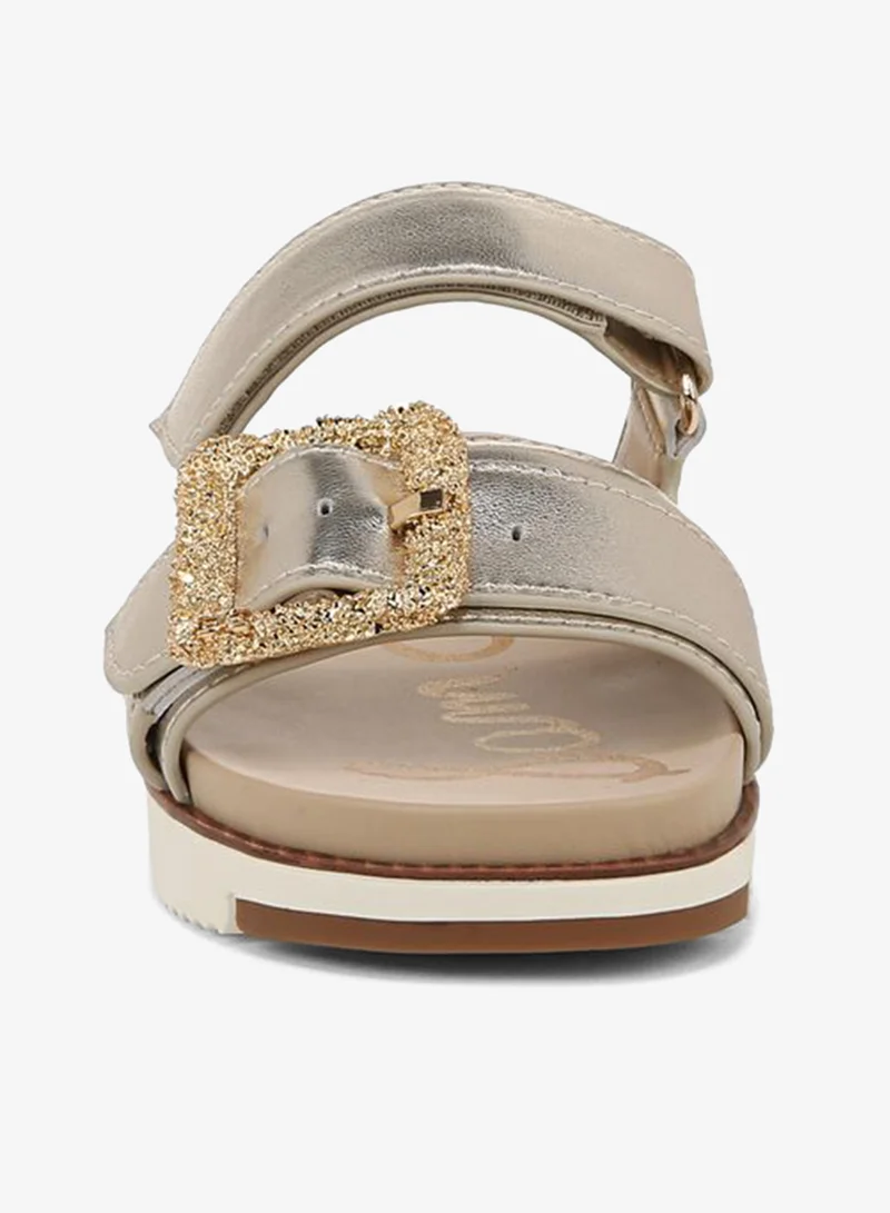 Sam Edelman SILVER Adrianna Slide Sandal for Women | Best Price UAE