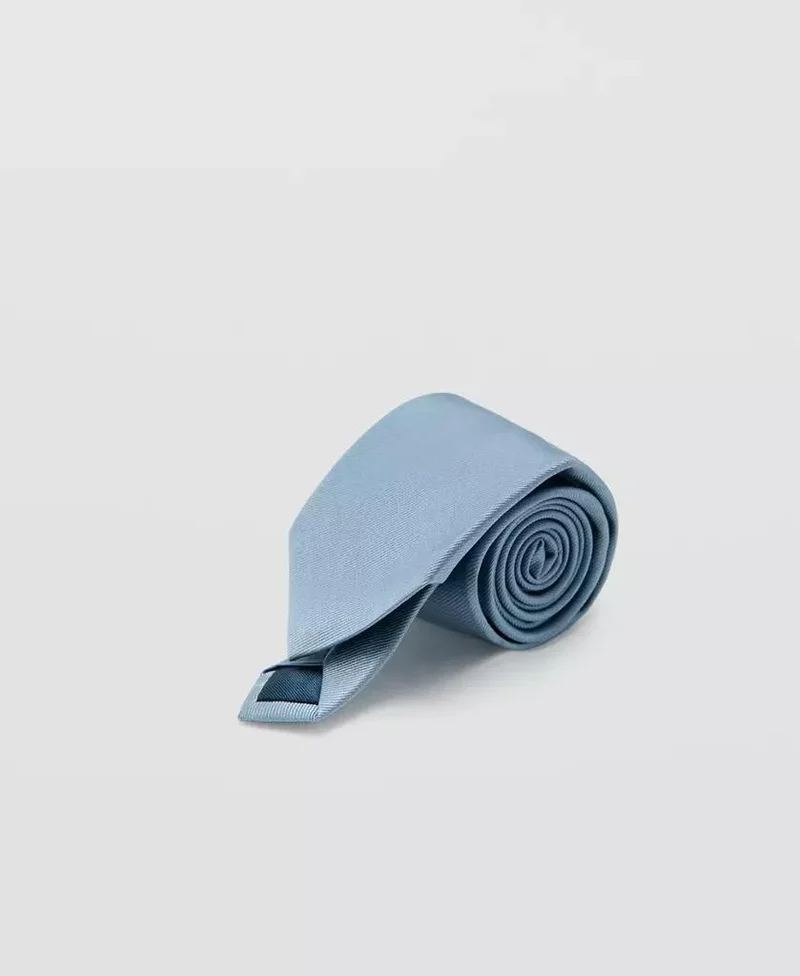 Plain Silk Tie