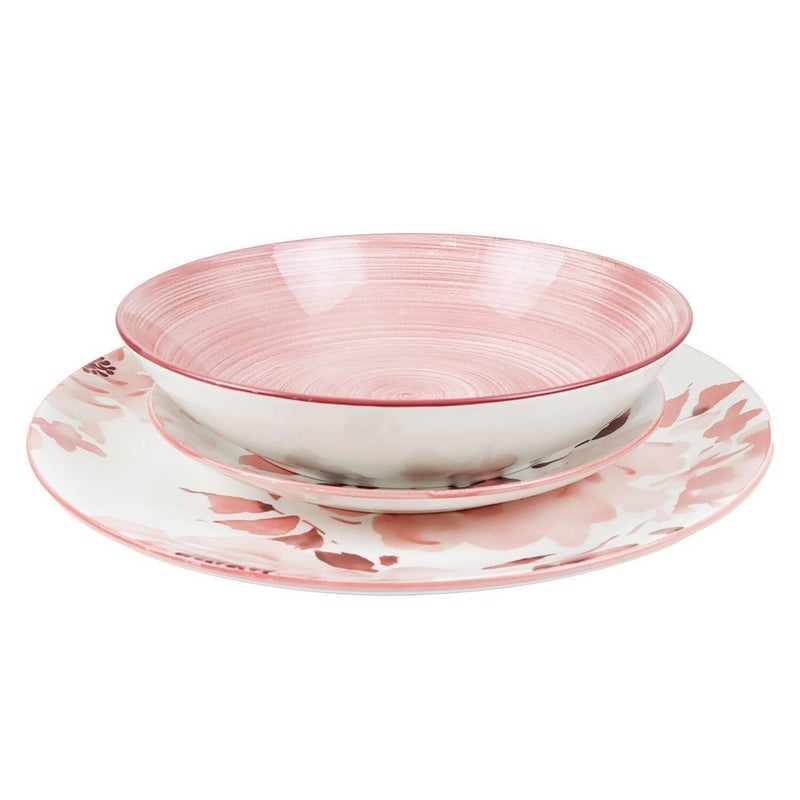 Tognana Madison Roselyn 18-Piece Tableware Set – Elegant Porcelain Dinnerware Set for 6 Persons, Plates, Bowls & Cups, Modern Design for Home & Dining - Image 4