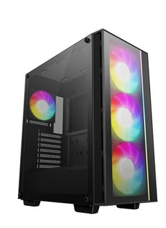 GameRush 3050 Gaming PC - Intel Core i5-14400F Desktop Processor, 10 Cores & 16 Threads, DDR4 32GB (2*16) 3600MHz Ram, Nvidia GeForce RTX 3050 OC Edition 8GB GDDR6 Graphics Card,  2TB NVMe M.2 SSD, 2 Fan AIO Liquid Cooler, 650W Standard Power Supply, Windows 11 Pro | Wi-Fi