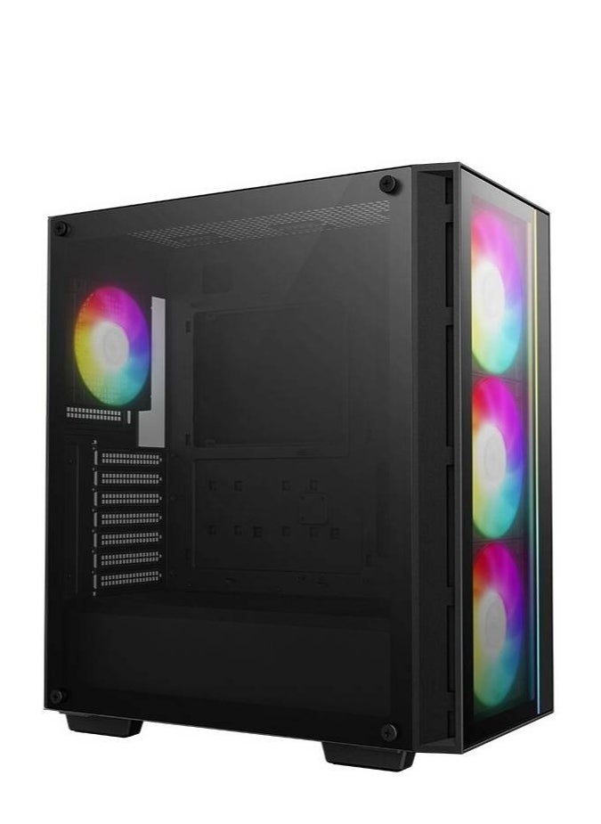 NANOTECH - GameRush 3050 Gaming PC - Intel Core i5-14400F Desktop Processor, 10 Cores & 16 Threads, DDR4 32GB (2*16) 3600MHz Ram, Nvidia GeForce RTX 3050 OC Edition 8GB GDDR6 Graphics Card,  2TB NVMe M.2 SSD, 2 Fan AIO Liquid Cooler, 650W Standard Power Supply, Windows 11 Pro | Wi-Fi - Image 1