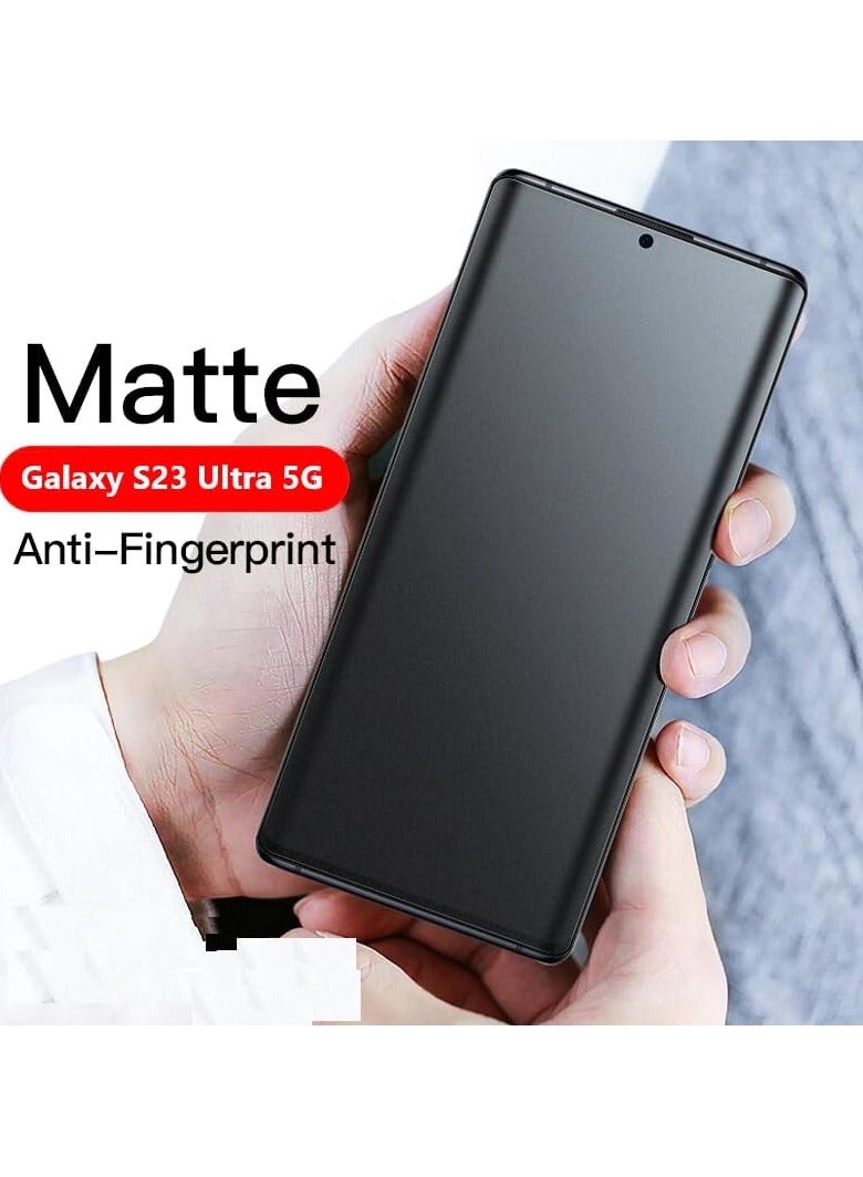 MIGOFAST MATTE Ceramic Anti Spy for Samsung Galaxy S23 Ultra Privacy Screen Protector   Not Glass  Anti Spy Full Adhesive Flexible Film for Galaxy S23 Ultra 6.8”Galaxy S23 Ultra 5G - Image 1