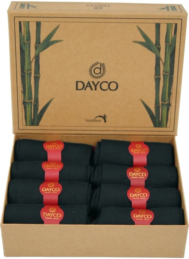 دايكو Premium Seamless Summer Bamboo Socks 8 Piece Set Kraft Boxed Smoke - 41-44 - 474