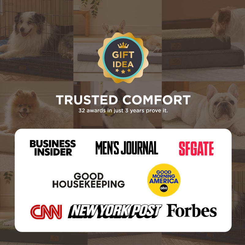 Bedsure Cooling Dog Bed for Crate - Large Comfy Flat Puppy Beds with Removable Washable Cover, Orthopedic Egg Crate Foam Pet Mat, Suitable for Pet Up to 50 lbs - Image 2
