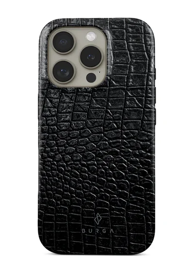 BURGA iPhone 16 Pro Case, 2 Piece Hard Shell + TPU Interior, Shock Absorption, All Port Accessible, Raised Bezel For Screen & Camera Protection, Never Fading HQ Print, Reaper's Touch