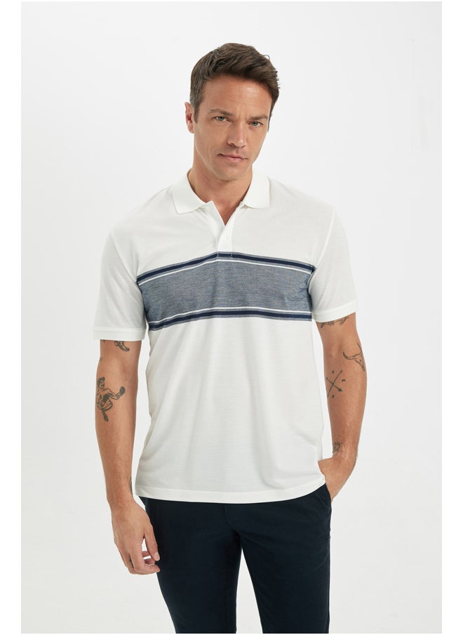 DeFacto Man Regular Fit Short Sleeve Knitted Polo T-Shirt  - Image 1