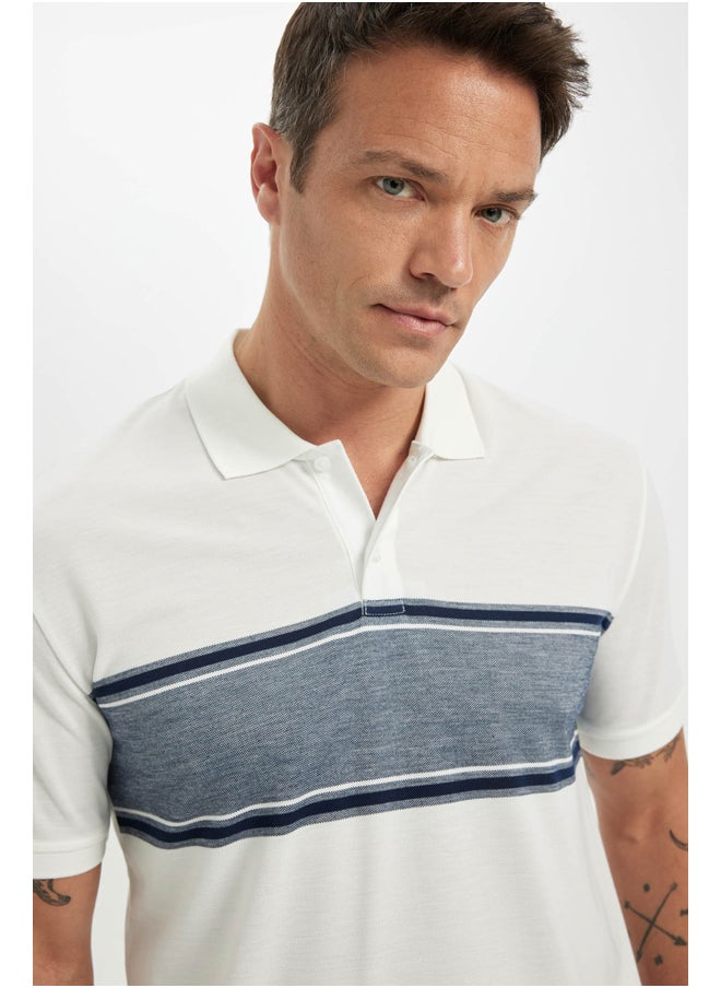 DeFacto Man Regular Fit Short Sleeve Knitted Polo T-Shirt  - Image 3