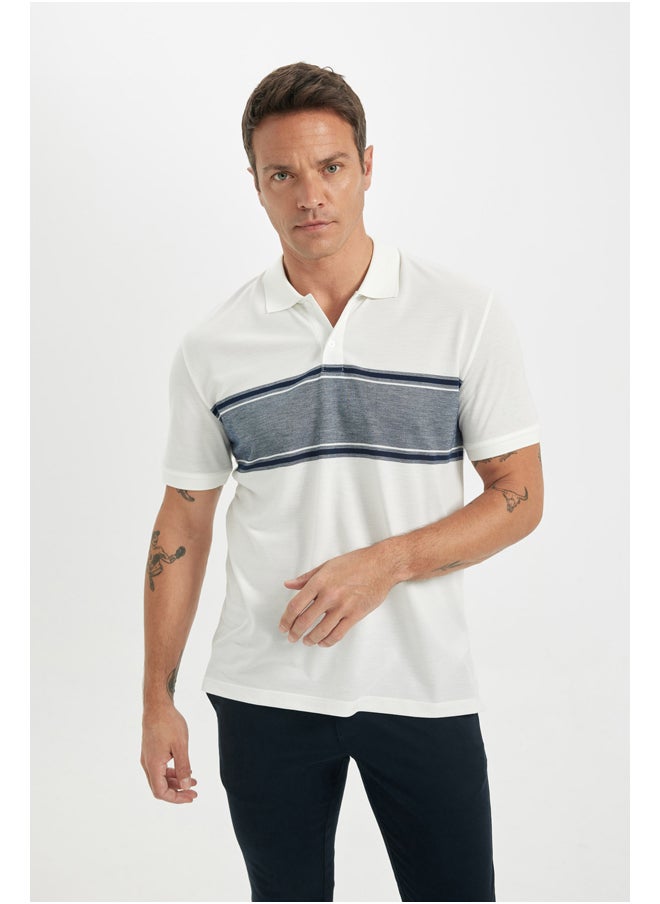 DeFacto Man Regular Fit Short Sleeve Knitted Polo T-Shirt  - Image 4