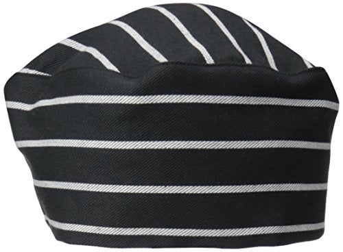 Uncommon Threads Unisex Cotton Twill Beanie, Chalk Stripe, One Size - Image 1