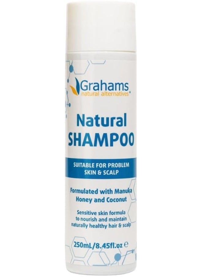 Grahams Natural Hair Shampoo With Coconut & Manuka Honey 