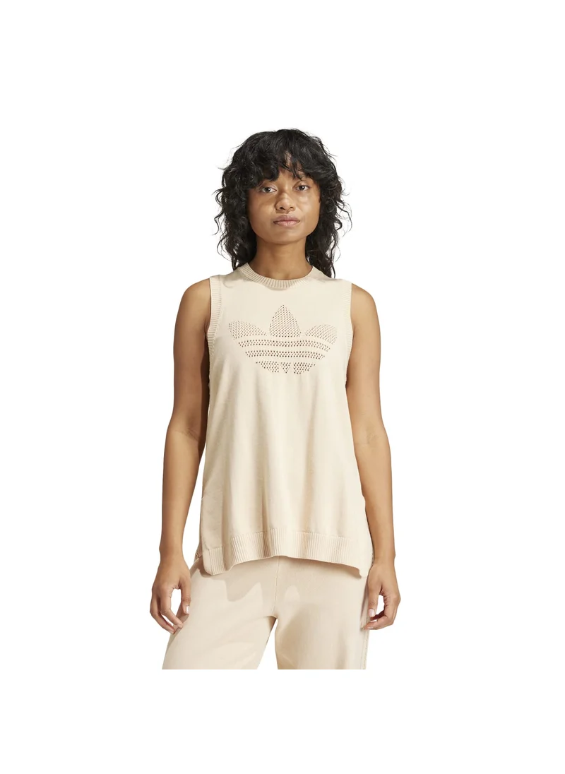 اديداس adidas KNIT TRFL VEST Pink Originals Women JACKETS