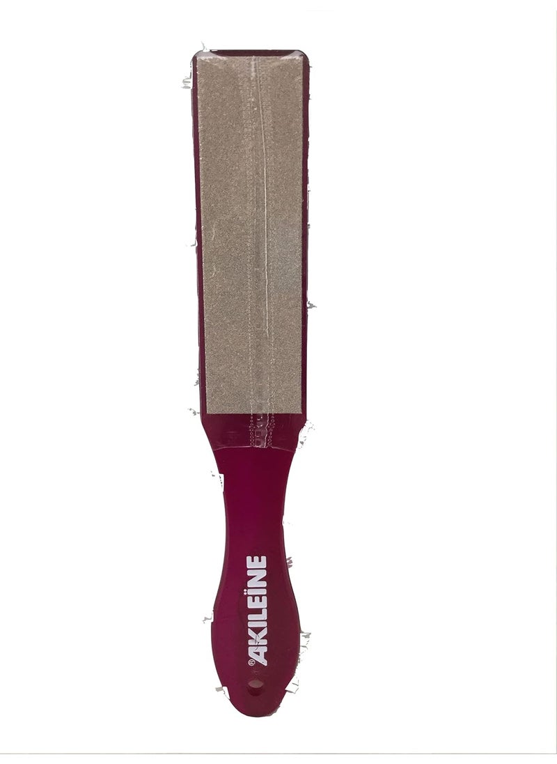 AKILEINE - Podorape Foot File  DoubleSided Foot Scrubber and Callus Remover for Feet Pedicure Tools for Dead Skin Removal Ergonomic Design for Comfort Heel Scraper for Cracked Heels - Image 1