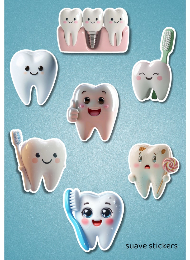 ملصقات سواڤ ستيكر طبيب الاسنان - Image 1