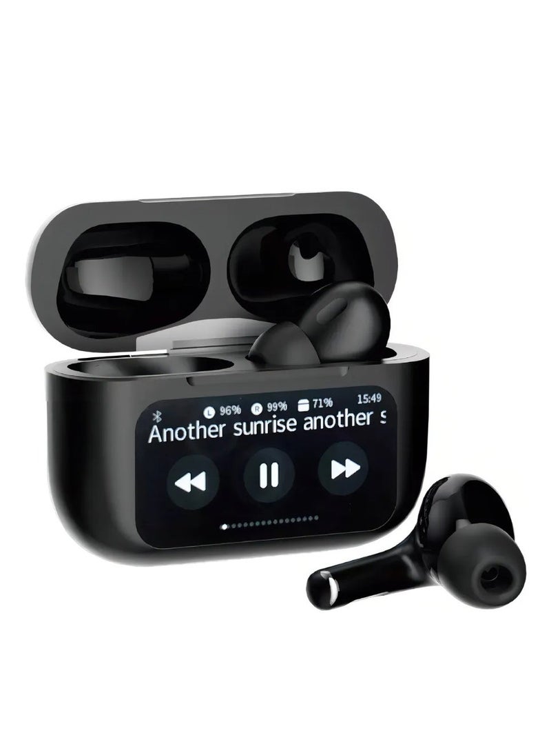 Bluetooth 5.3 Wireless Touch Screen Earbuds, Noise Cancelling, 6H Playtime, HD Mic, Portable Charging Case - Image 1