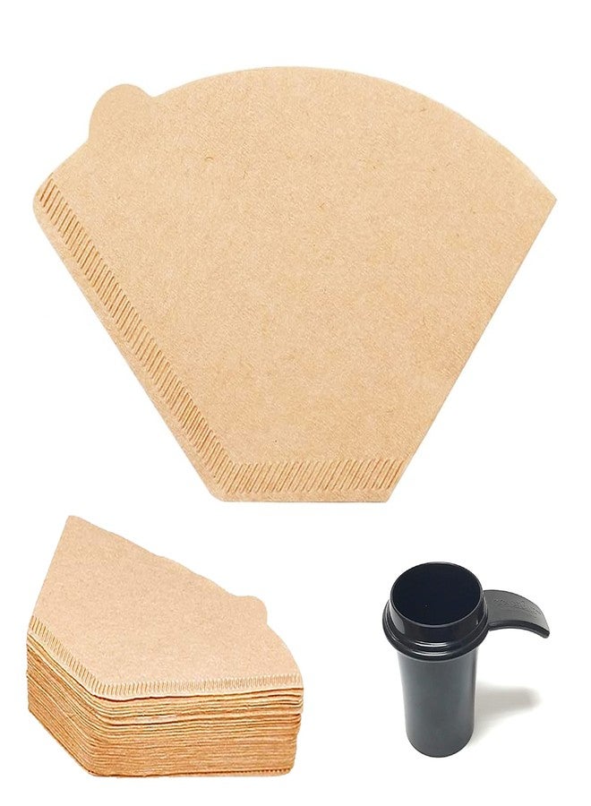 GoldTone #2 Cone Paper Coffee Filters (200 count) | Unbleached #2 Paper Coffee Filters 4-8 Cup + 1 OZ Scoop (#2 Paper Coffee Filters (200) + Scoop) (#2 Cone Paper Filters) - Image 1