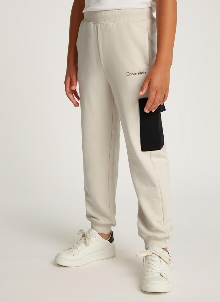 Calvin Klein Jeans Kids Color Block Cargo Sweatpants  - Image 1