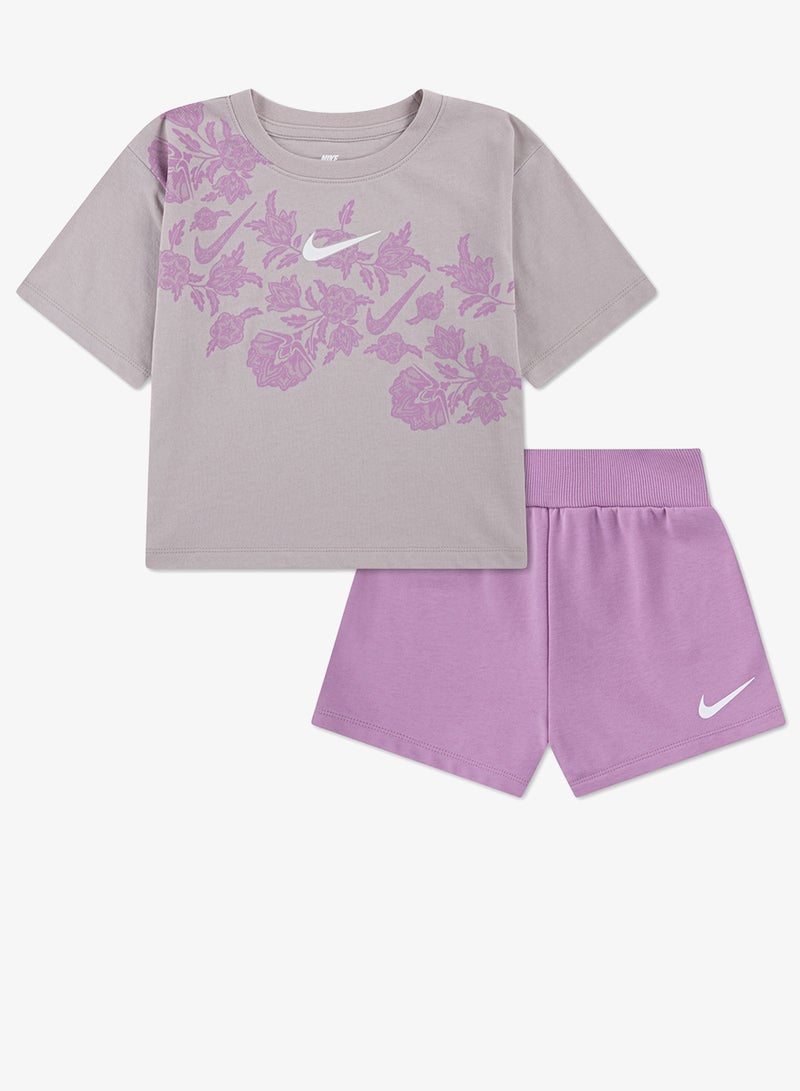 Nike Kids Nsw Victory Lap French Terry Shorts - Image 1