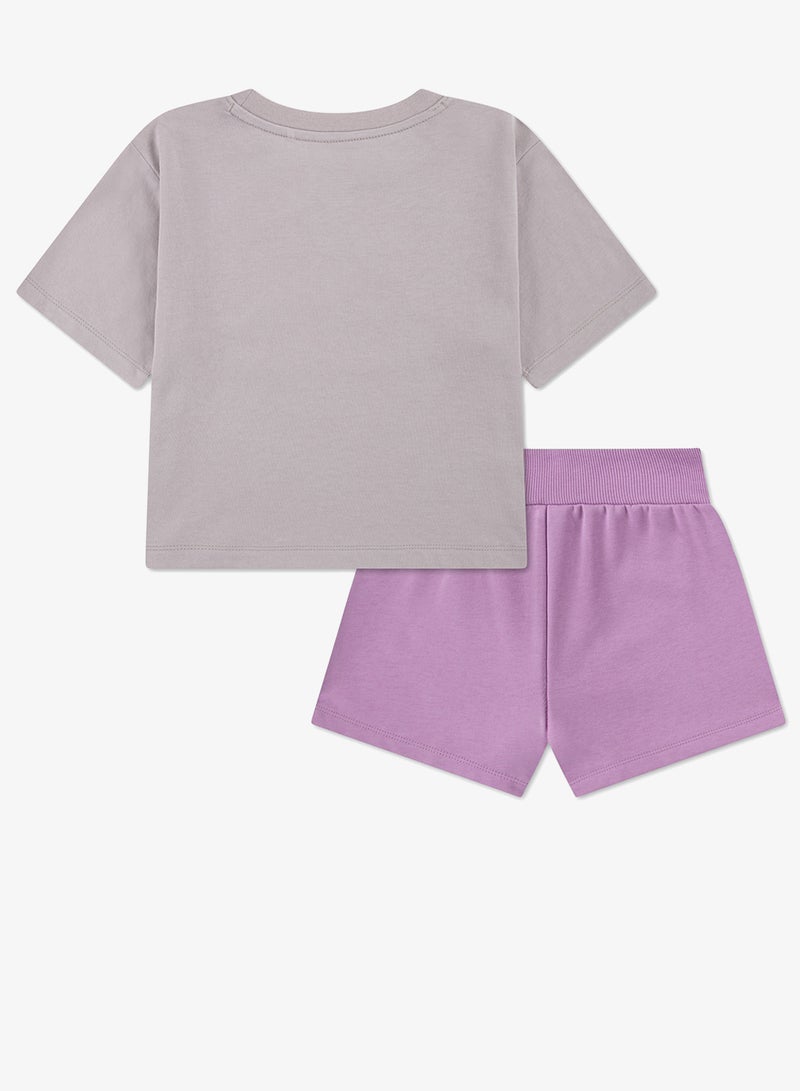 Nike Kids Nsw Victory Lap French Terry Shorts - Image 2