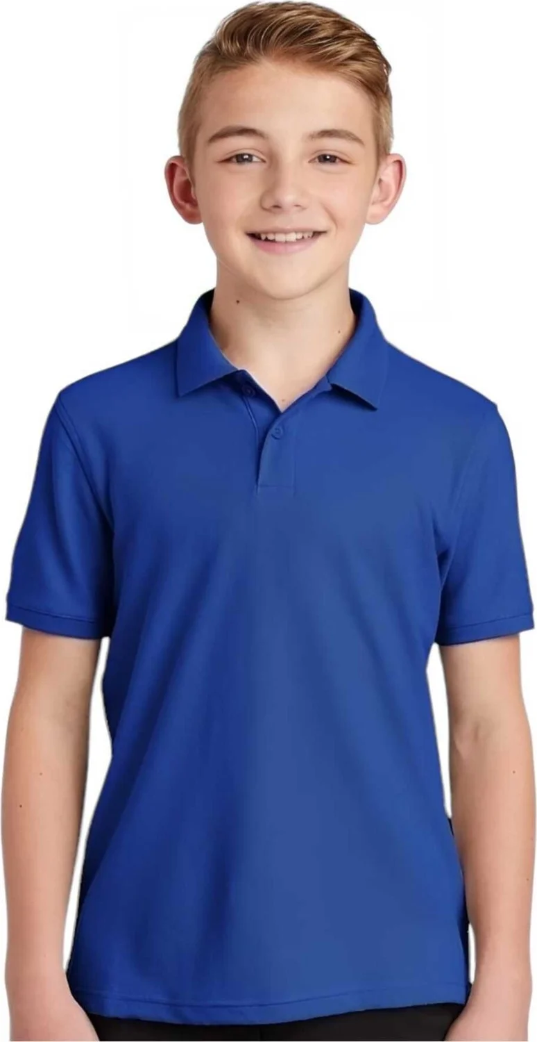 تيزجيلسين 3-Piece Boys Cotton Polo Collar T-Shirt Daily and School Uniform School T-Shirt