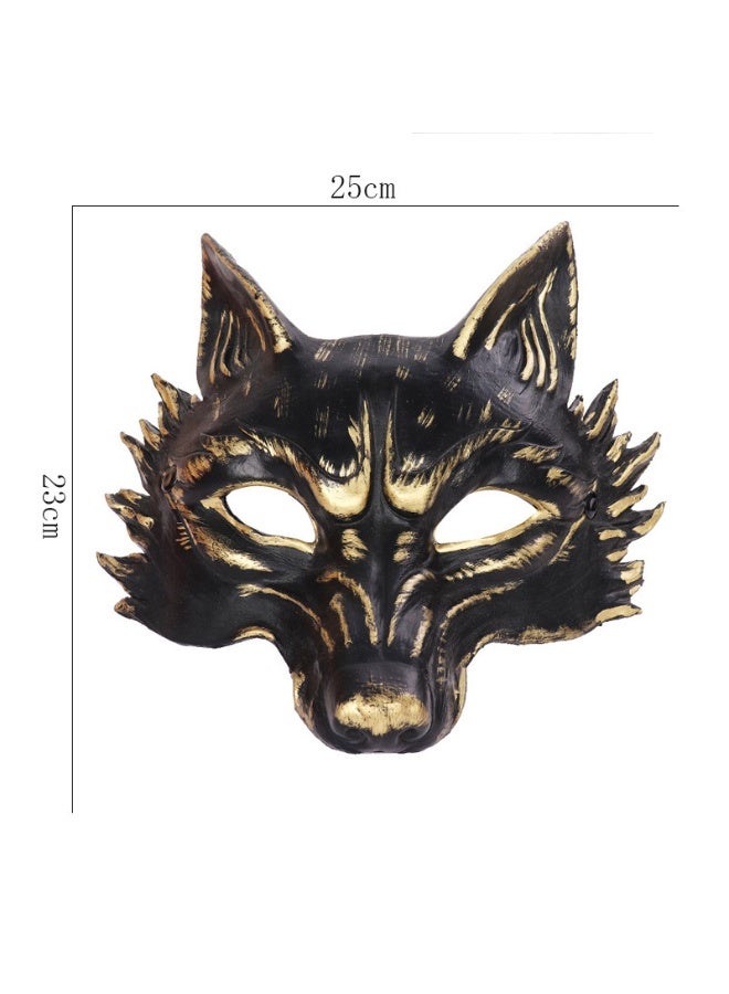 xppier Wolf Scary Animal Halloween Mask Realistic Face Mask Head Mask for Adults - Image 5