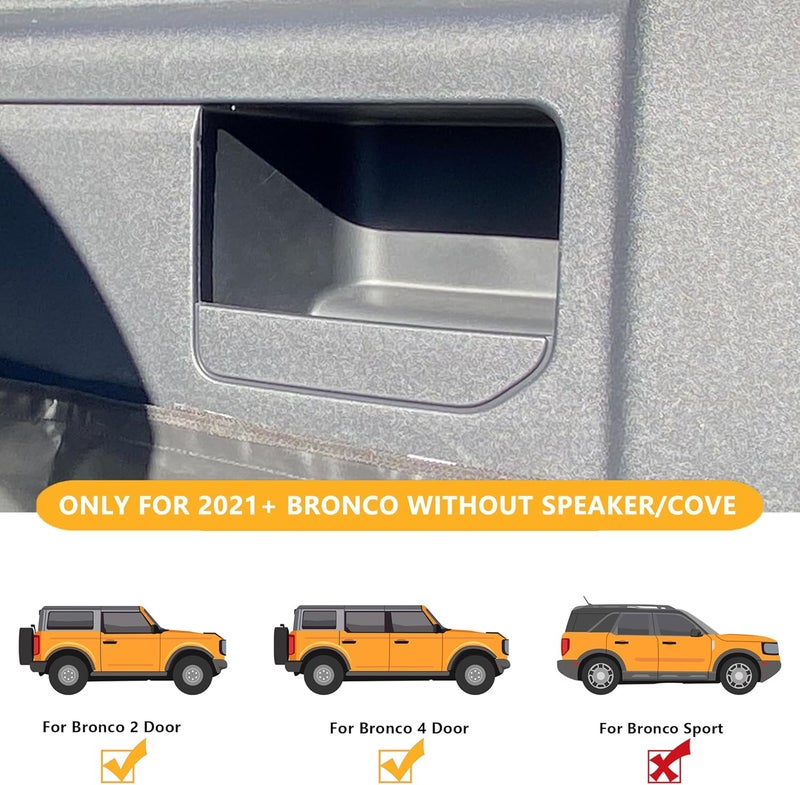 RERPRO Trunk Storage Organizer Gun Safe Lock Box for Ford Bronco - Image 2