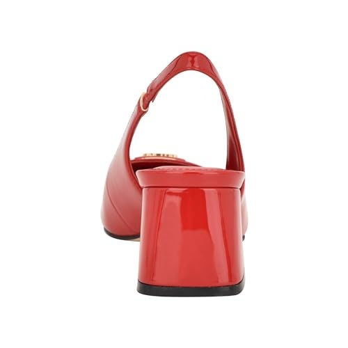 GUESS Women's Zanda Pump, Red 610, 5 - Image 3