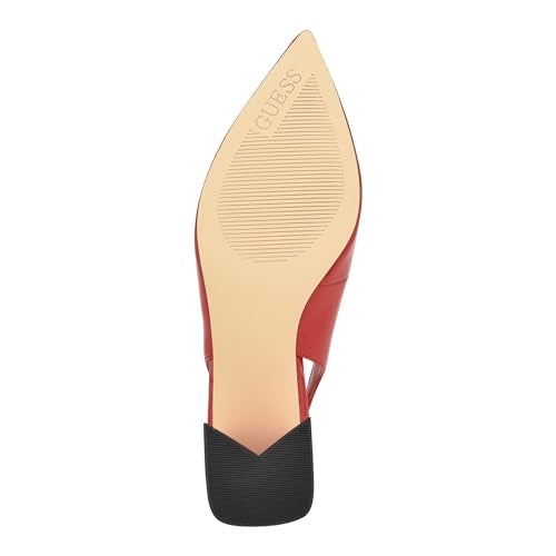 GUESS Women's Zanda Pump, Red 610, 5 - Image 4