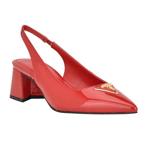 GUESS Women's Zanda Pump, Red 610, 5 - Image 1