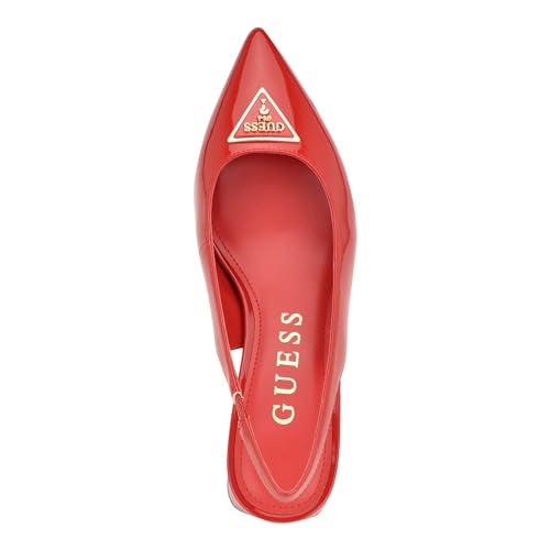 GUESS Women's Zanda Pump, Red 610, 5 - Image 2