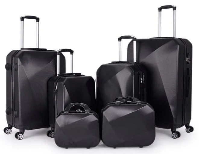 LIMRA Travle bags 6-Piece Trolley Bags Luggage Set Black