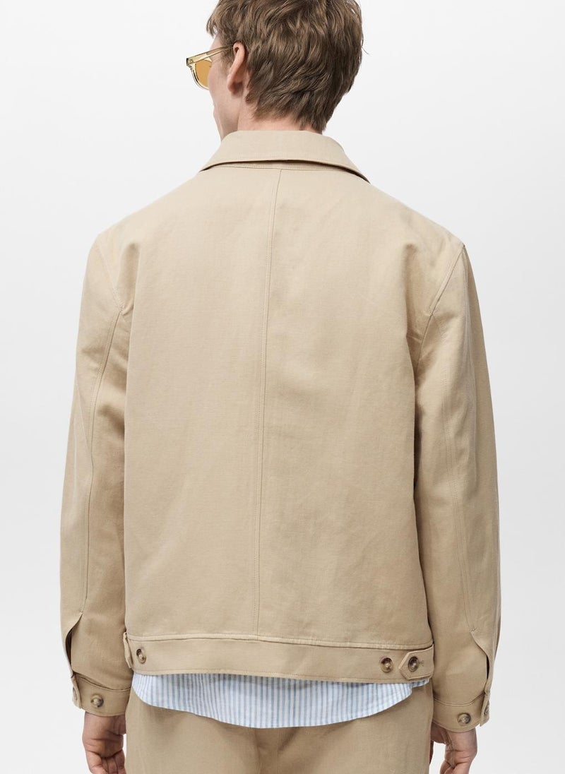 Mango Man - Essential Pockets Overshirt - Image 1
