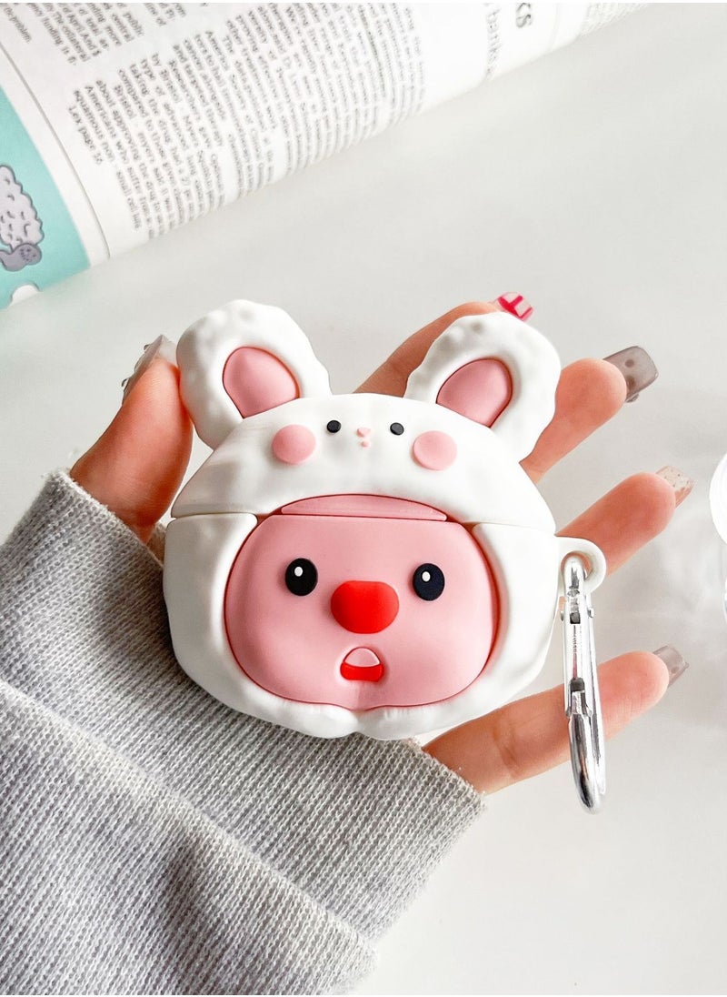 EBMINI - Suitable For Apple Bluetooth Earphones With Silicone Cartoon Protective Case - Image 1