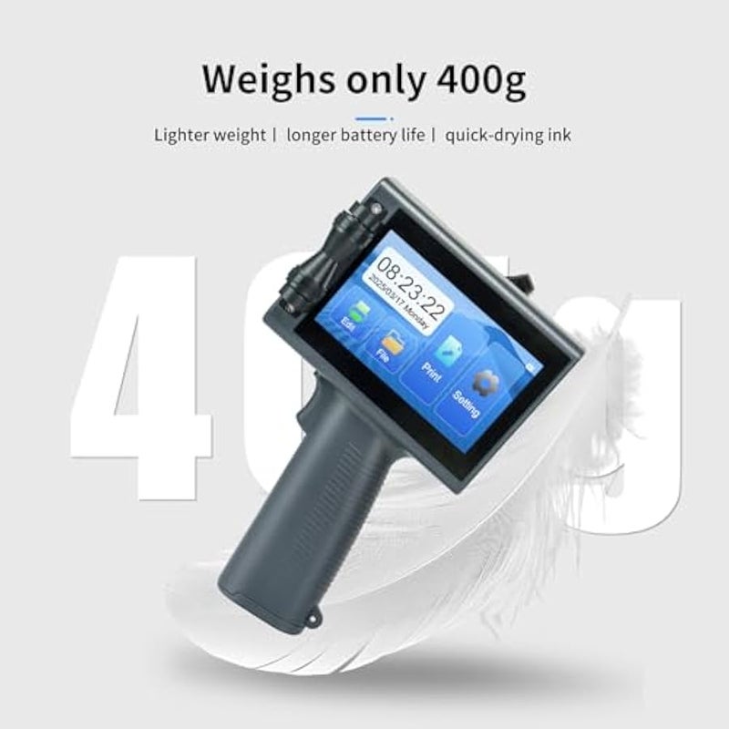 أنكوفو مسدس طابعة نافثة للحبر محمول باليد من يونايون (Printer-T10) - Image 5