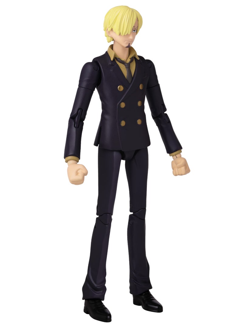 Bandai Anime Heroes One Piece Sanji 7-Inches | Collectible Action Figure | Interchangeable Hands | Perfect Gift for Collectors, Manga & Anime Lovers!  - Image 5