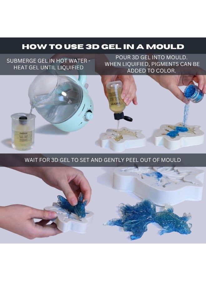 mehron جيل ميهرون 3-D | مكياج تأثيرات خاصة بالجيلاتين | جيل تأثيرات الهالوين والندوب | جلد مزيف للمسرح والشاشة والمسرحيات وكوسبلاي والهالوين (2 أونصة) (لون البشرة) - Image 3