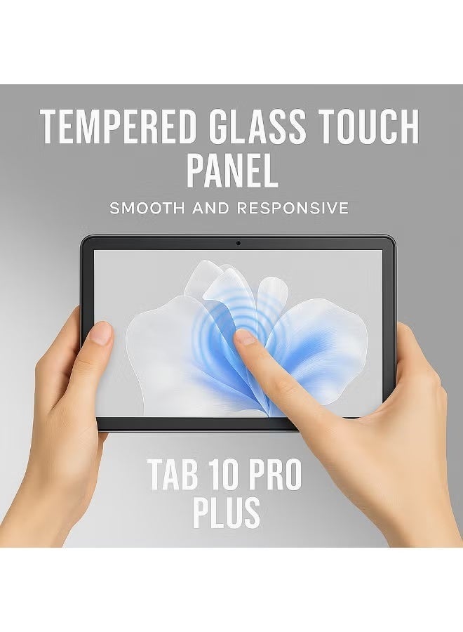 Oteeto TAB 10 Pro Plus (Grey) – 10.1-inch HD Display | 8GB RAM + 512GB ROM | Android 15 | Quad-Core | 13MP + 5MP Camera | 8000mAh Battery | WiFi + SIM | Free Keyboard, Cover & Mouse - Image 4