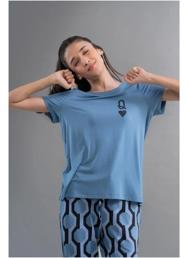 NeceSera Red Pop Off Oversize T-shirt