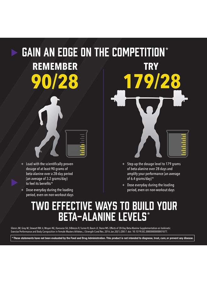 now Sports Nutrition, Beta-Alanine 750 mg, Delays Muscle Fatigue*, Endurance*, 120 Veg Capsules - Image 4