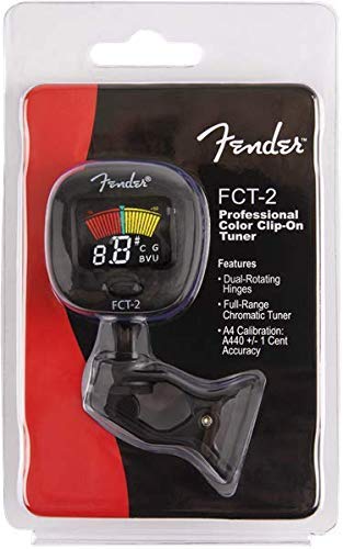 Fender FCT-2 Professional Clip-On Tuner - Image 5