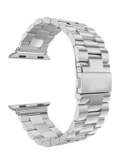 Stainless Steel Replacement Band For Apple Watch Series 7/6/5/4/3/2/1 42/44/45MM Silver