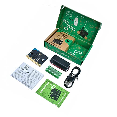 Keyestudio مجموعة KEYESTUDIO MICROBIT V2.2 - ملحقات Microbit v2 للمبتدئين في البرمجة مع مصفوفة LED والصوت ومستشعر الضوء ودرجة الحرارة - Image 2